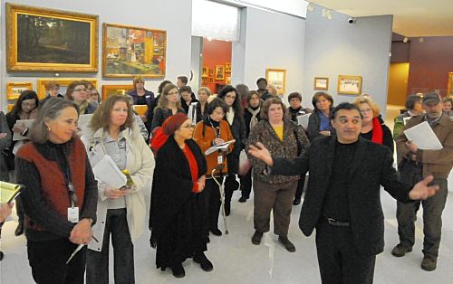 Amir Parsa, Director of the Museum of Modern Art.