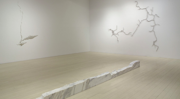 Installation view courtesy of Pace Gallery