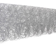 Adam Fowler, Untitled (41 Sheets), 2011, Graphite on paper, hand cut
36 x 120 inches (91 x 305 cm