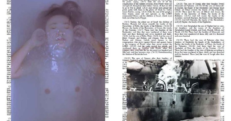 Excerpt from Holy Bible. Image courtesy of Adam Broomberg and Oliver Chanarin.