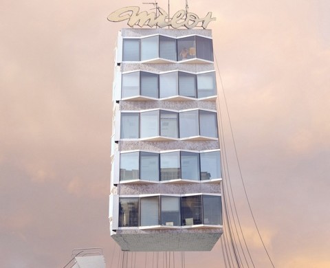 Laurent Chehere, The Voyeur, 2013. Archival print. Image courtesy of Muriel Guépin Gallery.