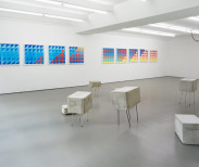 Judith Hopf, SUN UP / SUN DOWN, installation view, courtesy of the artist and Deborah Schamoni Gallery. Photo credit: Ulrich Gebert.