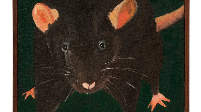 Leidy Churchman, Rat, 2013. Image courtesy of Boston University Art Gallery.