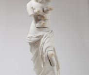Salvador Dalí, Vénus de Milo aux Tiroirs (Venus de Milo with Drawers), 1936/1964, painted bronze and mink pompoms, height: 97.5 cm, Private Collection, © Salvador Dalí, Fundació Gala-Salvador Dalí, Artists Rights Society (ARS), New York, 2013.