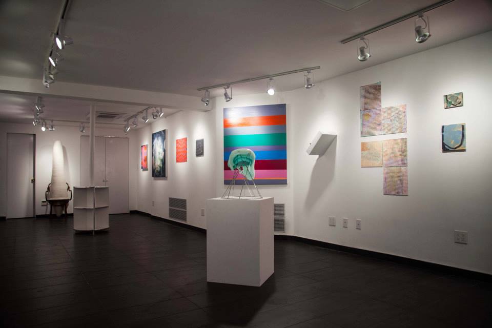 Installation view of Sleight of Hand. Image courtesy of Brian Morris Gallery.