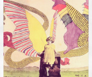 Detail of a work by Henry Darger. Image courtesy of the author.