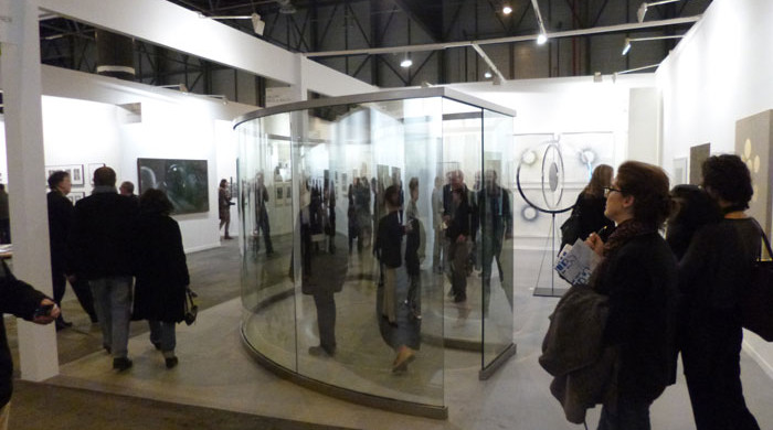 Dan Graham, Tunnel of Love, 2014. Installation view at ARCO Madrid.