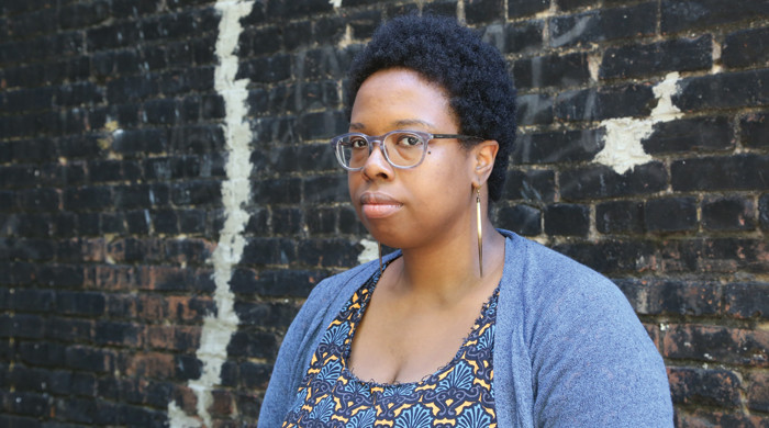 Curator Jamillah James. Photo credit: Anna Carnochan