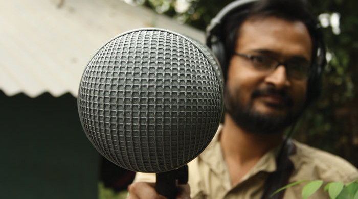 Budhaditya Chattopadhyay in his element.