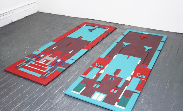 Leah Dixon, Untitled floor piece, 2014. Image courtesy of the artist.