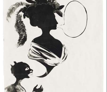 Kara Walker
Untitled
1993
Unique ink transfer on paper
50 x 38 inches; 127 x 97 cm