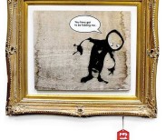 You've got kidding me, Banksy. Courtesy: http://banksy.co.uk/