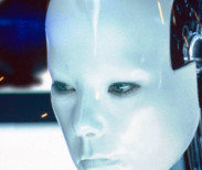 Still from the “All Is Full of Love” music video. 1999. Directed by Chris Cunningham. Music by Björk. Image courtesy of One Little Indian