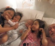 Abraham Lubelski, Community bed art or the family in a bed.