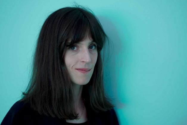 Swiss artist Pamela Rosenkranz poses inside her installation 'Our Product' at the Swiss pavilion at the 2015 Biennale of Arts in Venice, Italy, Wednesday, May 6, 2015. Photo: Domenico Stinellis, AP