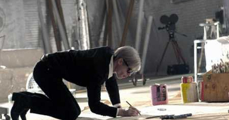 Andy at work in the Factory