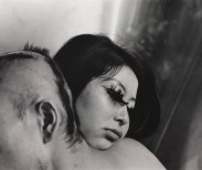 Shomei Tomatsu, Blood and Rose, Tokyo, 1969. Albertina Vienna - permanent loan of the Austrian Ludwig Foundation for Art and Science ©  Shomei Tomatsu Estate, courtesy Priska  Pasquer, Cologne