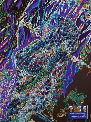 Mermaid © Acrylic with Mixed-Media/40" x 30"