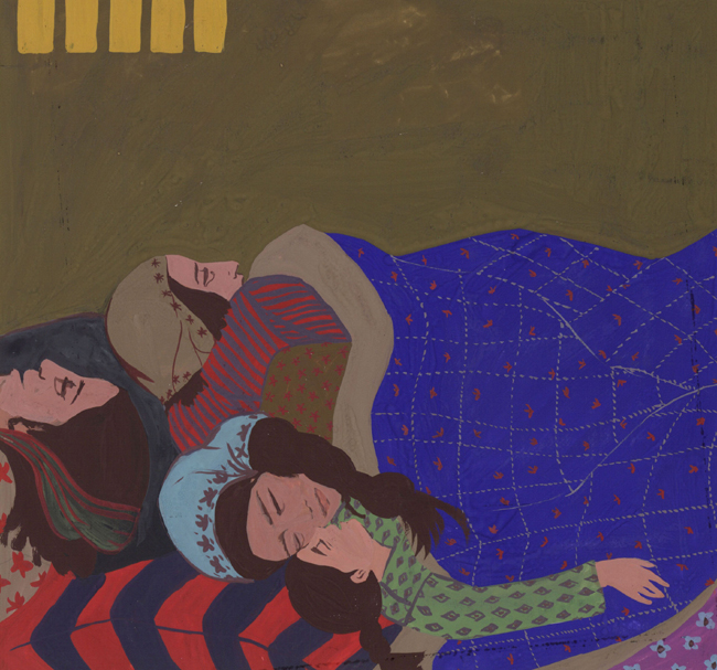 Gülsün Karamustafa: Prison Paintings 6, 1972. Courtesy the Artist and Rampa Istanbul. Photo: Artist's archive