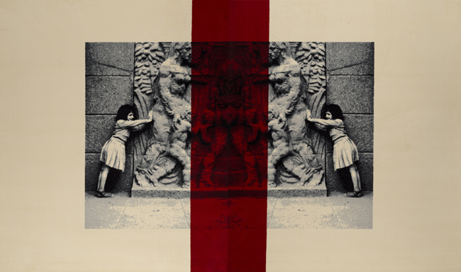 Gülsün Karamustafa: The Monument And The Child, 2010 (Detail). Courtesy the Artist and Rampa Istanbul. Photo: Barış Özçetin