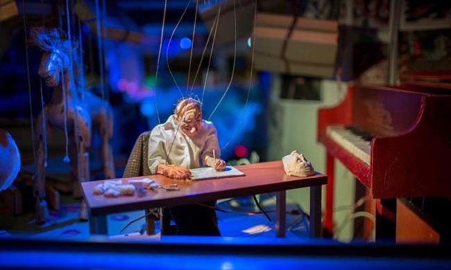 Janet Cardiff and George Bures Miller, The Marionette Maker, 2014, mixed media