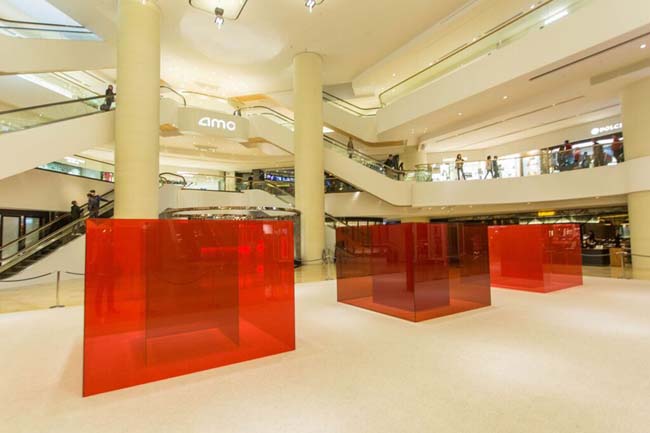 Installation view, Pacific Place.