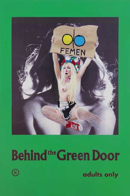 "Behindthegreendoor". Photo credit : Jean Vong