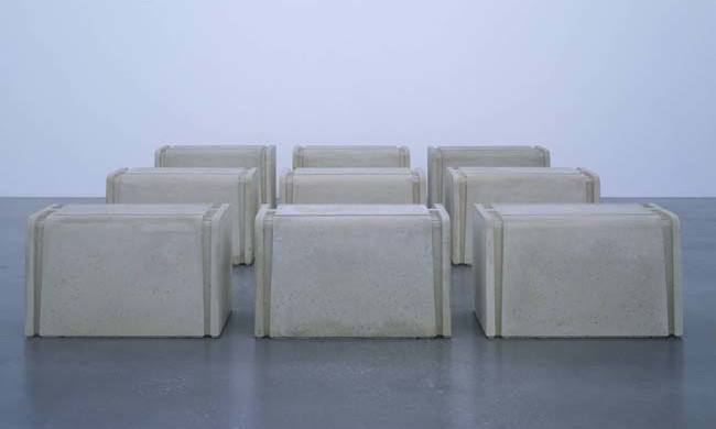 Untitled (Nine Tables) 1998 Rachel Whiteread born 1963 Presented by the Tate Collectors Forum 2003 http://www.tate.org.uk/art/work/T07984