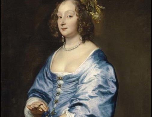 Prado Museum in Madrid, Lady Van Dyck. The Frick Collection