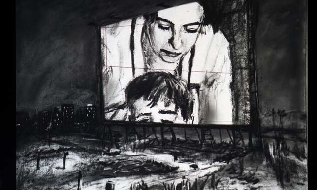 William Kentridge: OTHER FACES, 2011
© Courtesy the artist, Marian Goodman Gallery (New York, Paris, London); Goodman Gallery (Johannesburg, Cape Town) and Lia Rumma Gallery (Naples, Milan)