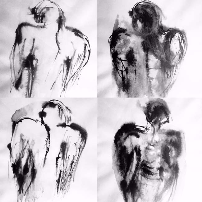 From the series: The Blind Owl Meets the Hunger Artist.