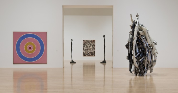 Installation view of The Art of Our Time, August 29, 2015–September 12, 2016 at MOCA Grand Ave, courtesy of The Museum of Contemporary Art, Los Angeles, photo by Brian Forrest