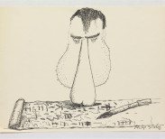 Philip Guston
Untitled, 1971
Ink on paper
26.7 x 35.2 cm/ 10 1/2 x 13 7/8 in
© The Estate of Philip Guston
Courtesy Hauser & Wirth