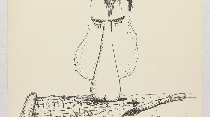 Philip Guston
Untitled, 1971
Ink on paper
26.7 x 35.2 cm/ 10 1/2 x 13 7/8 in
© The Estate of Philip Guston
Courtesy Hauser & Wirth