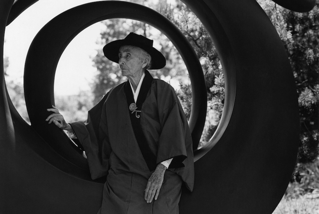 1984 Georgia O’Keeffe portrait by Bruce Weber. Image credit: Bruce Weber and Nan Bush Collection, New York. Bruce Weber/Courtesy of the Brooklyn Museum.