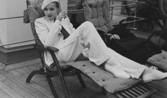 Paul Cwojdzinski

Marlene Dietrich on the SS Europa, 1933, Cherbourg, France by Paul Cwojdzinski, photograph, 1933.

Deutsche Kinemathek - Marlene Dietrich Collection Berlin